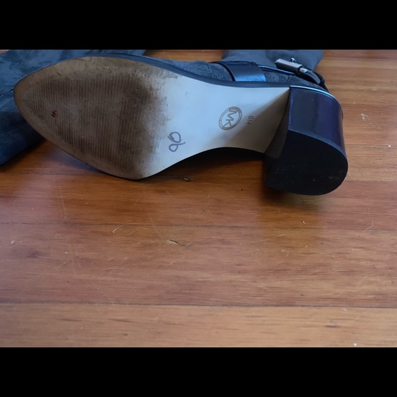 Michael Kors thigh high gray boots over the knee - Picture 7 of 7